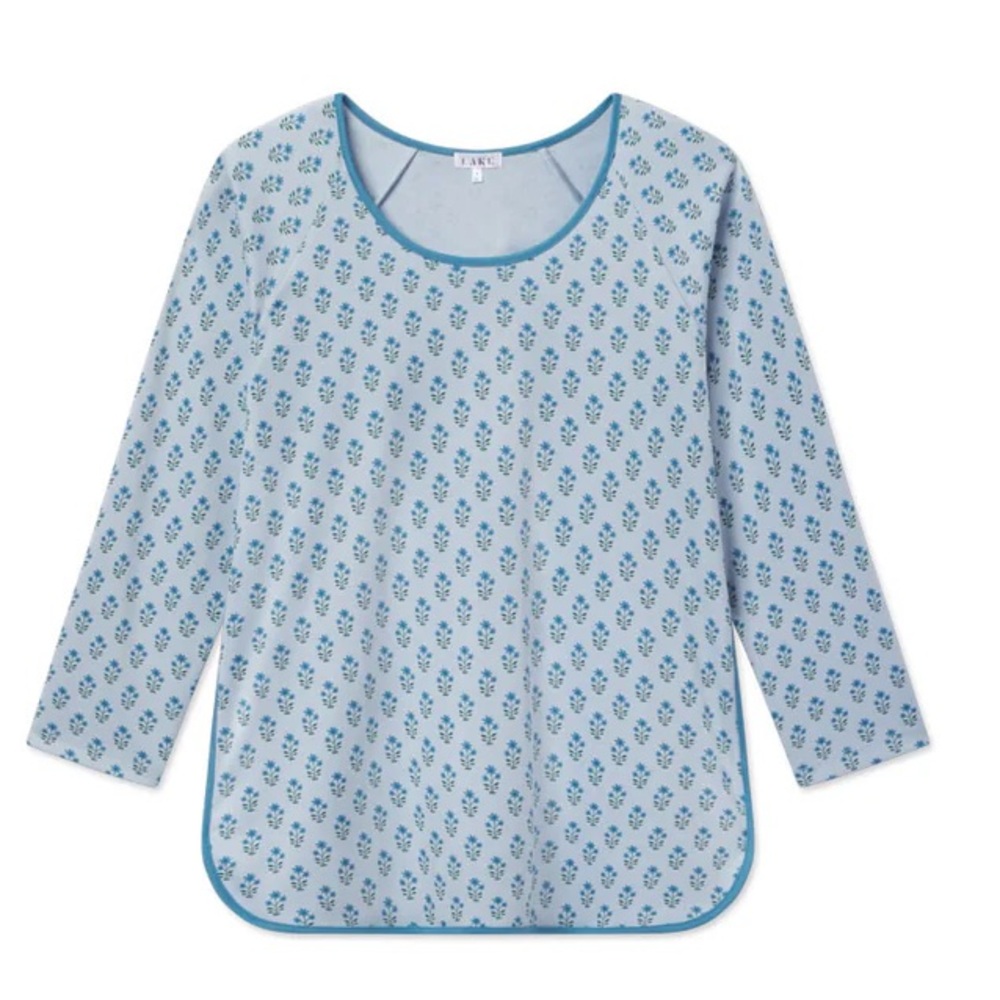 LAKE Pima Cotton Pajama Top